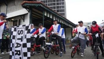 Gowes Sepeda PGK Dalam Rangkaian MUSKOMWIL II APEKSI SUMBAGSEL, Molen,