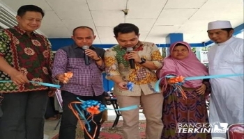 Mudah-mudahan melalui peresmian ini menjadi embrio serta nilai ibadah karena,