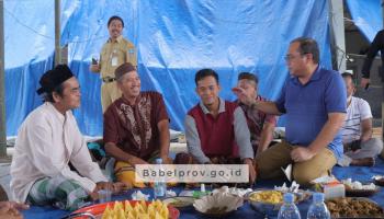 PUDING BESAR, bangkaterkini.com - Pemerintah Provinsi Kepualaun Bangka Belitung (Babel) mendukung sepenuhnya keinginan masyarakat desa,