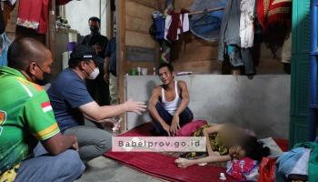 AIR GEGAS, bangkaterkini.com - Langkah cepat langsung diputuskan Gubernur Kepulauan Bangka Belitung (Babel) Erzaldi Rosman,,
