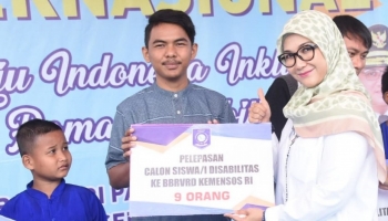 Berita Bangka -- Bangka Terkini -- Anak - anak disabilitas,