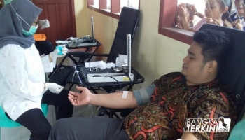 Berita Bangka -- Bangka Terkini -- Kegiatan donor darah dan,