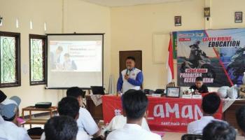 Honda Babel Gencarkan Edukasi Safety Riding di SMAN 1 Sijuk