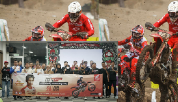 PANGKALPINANG - Honda Bangka Belitung Gelar Nobar MXGP 2022