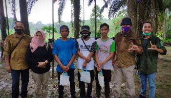 BANGKA TERKINI - Kabupaten Bangka --- Puluhan siswa sekolah alam,