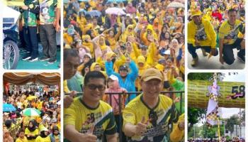 Jalan Sehat Partai Golkar Pecahkan Rekor Muri Dunia, Golkar Babel,