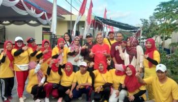 Jalan Sehat Warga Kelurahan Asam, Sepeda PGK jadi Doorprize