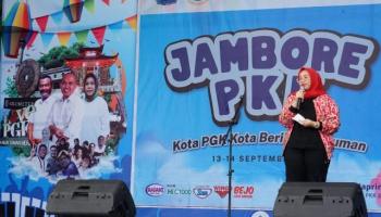 PANGKALPINANG - Jambore PKK Peringati Hari Jadi Pangkalpinang ke-265 Tahun,