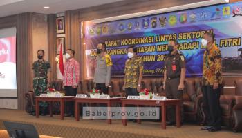 PANGKALPINANG, bangkaterkini.com - Demi menjaga keamanan, ketertiban dan kenyamanan jelang Hari Raya Idul Fitri 1443,
