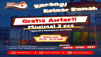 Kabar Gembira, Mulai Hari ini Arema Plecingan Gratis Ongkos Kirim,
