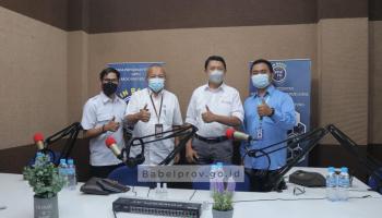 PANGKALPINANG - Memperingati Hari Pers Nasional (HPN) yang jatuh pada setiap tanggal 9 Februari, Kepala,