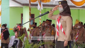 PANGKALPINANG, bangkaterkini.com - Jamda yang seharusnya dilaksanakan pada 21-25 Februari 2022 di Bumi Perkemahan Kwarda,