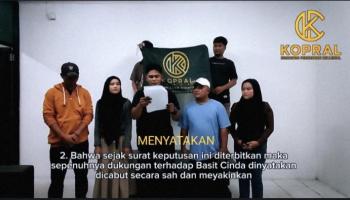 Merasa dikecewakan KOPRAL Pangkalpinang Tarik Dukungan pada Basit Cinda di,