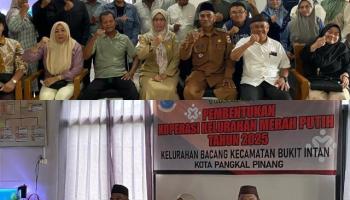 PANGKALPINANG, BANGKA TERKINI - Sesuai instruksi Presiden Republik Indonesia, Kelurahan,