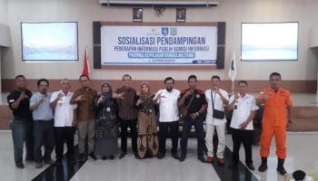 BELITUNG TIMUR - KI Babel Bersama Diskominfo Beltim Gelar Sosialisasi,