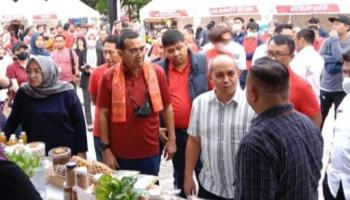 Komisaris Telkom Indonesia, Arya Sinulingga Kunjungan ke Kota Pangkalpinang