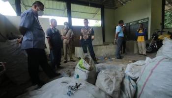 Simpang Katis, bangkaterkini.com - Guna memastikan program bantuan pupuk organik yang mendukung peningkatan produktivitas petani,