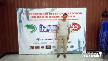 Ketua komunitas ikan cupang Bangka Belitung (Babel) itu juga kecewa,