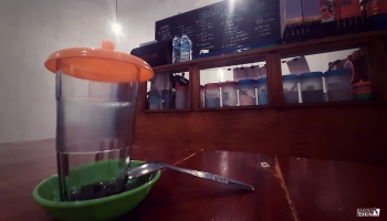 Warkop Nyamen yang merupakan salah satu warung kopi yang dikatakan,
