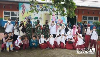 Penulis : Ilham, Bangka Terkini - Koramil 413-04/Koba Gelar Vaksinasi,