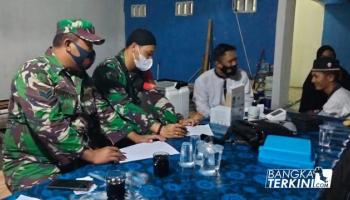 PENULIS : ILHAM, BANGKA TENGAH - Koramil 413-04/Koba Gelar Vaksinasi,
