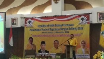 KPPG Babel Gelar Pendidikan Politik Bidang Perempuan dalam Memenangkan Pemilu,