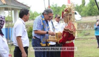 PANGKALPINANG, BANGKA TERKINI - Kunjungi SMKN 4 Pangkalpinang, Pj Gubernur,