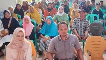 Liana Tirta Andalusia Gelar Reses di Kecamatan Muntok, Serap Aspirasi,