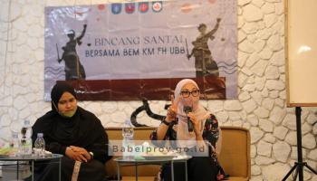 BANGKA TERKINI - Melati Erzaldi Berbagi Tips Edukasi Pencegahan Pelecehan,