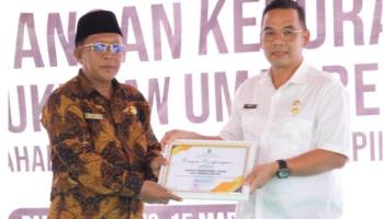 Menteri Agama Puji Kerukunan Antar Umat Beragama Kelurahan Bacang Kota,