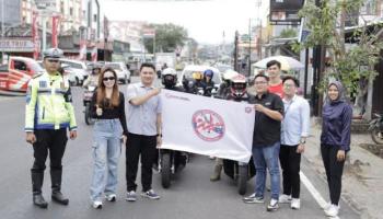 MENYALA!! Touring Irit Merdeka Dari Boros, Honda Babel Buktikan Hanya,