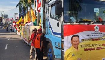 Meriahkan HUT RI ke 77, DPD Partai Golkar Babel Ikut,