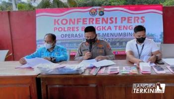 Penulis : Ilham, Bangka Tengah - Operasi Pekat Polres Bangka,