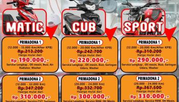 Paket Promo Primadona di AHASS Honda Babel, Siap Manjakan Konsumen,