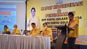 Jakarta - Para Elit Golkar Bangka Belitung Ikuti Rakor dan,