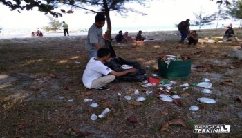 kegiatan ini merupakan kegiatan serentak aksi bersih sampah di 34,