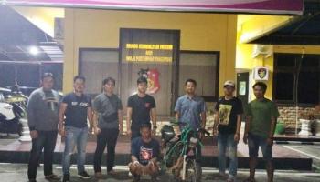 ILHAM, BANGKA TENGAH - Pelaku Pembakaran Istri, Berhasil Diringkus Sat,