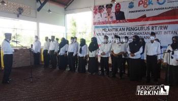 BANGKA TERKINI - PANGKALPINANG - Pengurus RT/RW Kelurahan Bacang secara,