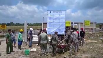BANGKA TERKINI - Pemkab Bangka Pasang Plang Keputusan Forkopimda Terkait,