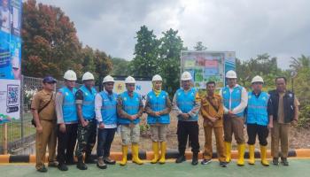 BANGKA TENGAH, BANGKATERKINI - Pemerintah Kabupaten Bangka Tengah (Bateng) bersama PLN melaunching peluncuran perdana peningkatan,