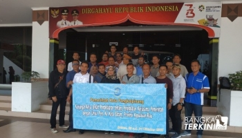 Rombongan Humas Pemkot bersama 22 awak media disambut oleh Pemkot,