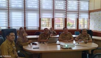 Pemkot Pangkalpinang Ikuti Rakor Rutin Bersama Kemendagri Bahas Pengendalian Inflasi,