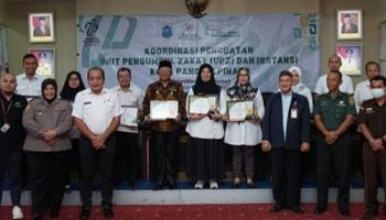 Pemkot Pangkalpinang Terima Penghargaan Unit Pengumpul Zakat Tertinggi Selama Tahun,