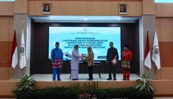 Pemkot Pangkalpinang Terima Penyerahan Laporan Hasil Pemeriksaan Semester II Tahun,