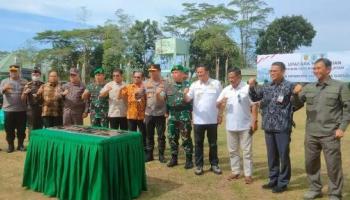 Peresmian Batalyon Infanteri 147/Ksatria Garuda Jaya, Bupati Bangka Tengah Tidak,