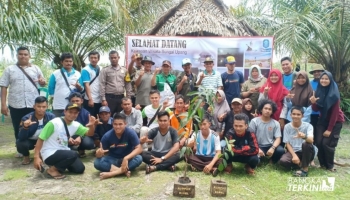 Aksi yang mereka lakukan sebagai gerakan awal dalam melestarikan kawasan,