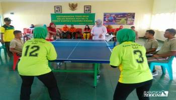 Akhirnya dengan memperebutkan juara III, Persit Korem 045/Garuda Jaya dapat,