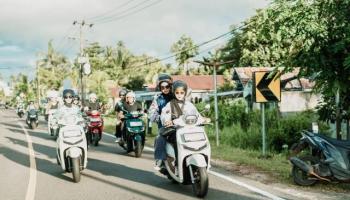 Pesona Stylo 160 Terus Eksis, Honda Babel Gelar Rolling City,