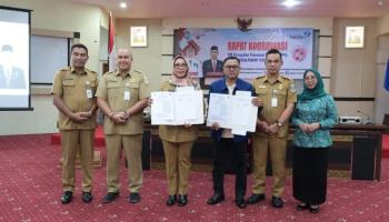 Pj Wako Buka Rakor Tim Percepatan Penurunan Stunting Kota Pangkalpinang