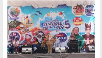 Pj Wako Pangkalpinang Apresiasi Puncak Festival Pasir Padi 5 Berlangsung,